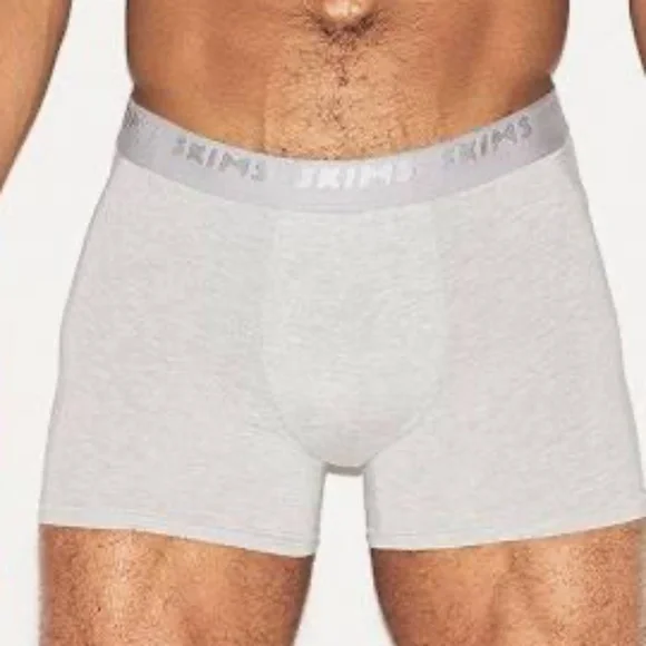 NIB - SKIMS 3" Inseam Men's Boxer Briefs - 3-pack - Size Medium - Heather Multi - Picture 4 of 7